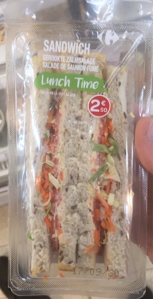 sanwich lunchtime