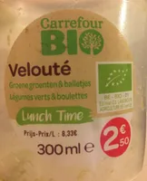 Velouté Légumes vert et boulettes