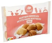 Carrefour Classic' Petits Pains Rustiques Mix 9 Pièces
