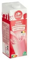 Car lait fraise brik
