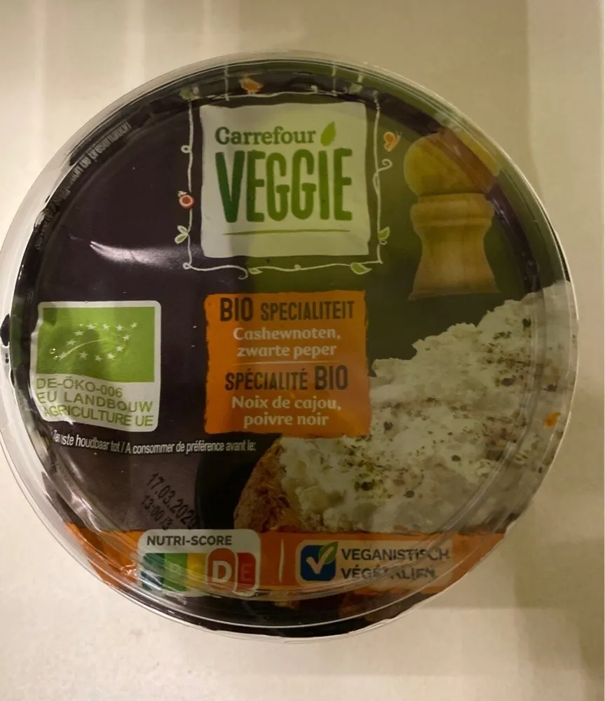 Specialité bio noix de cajou poivre noir