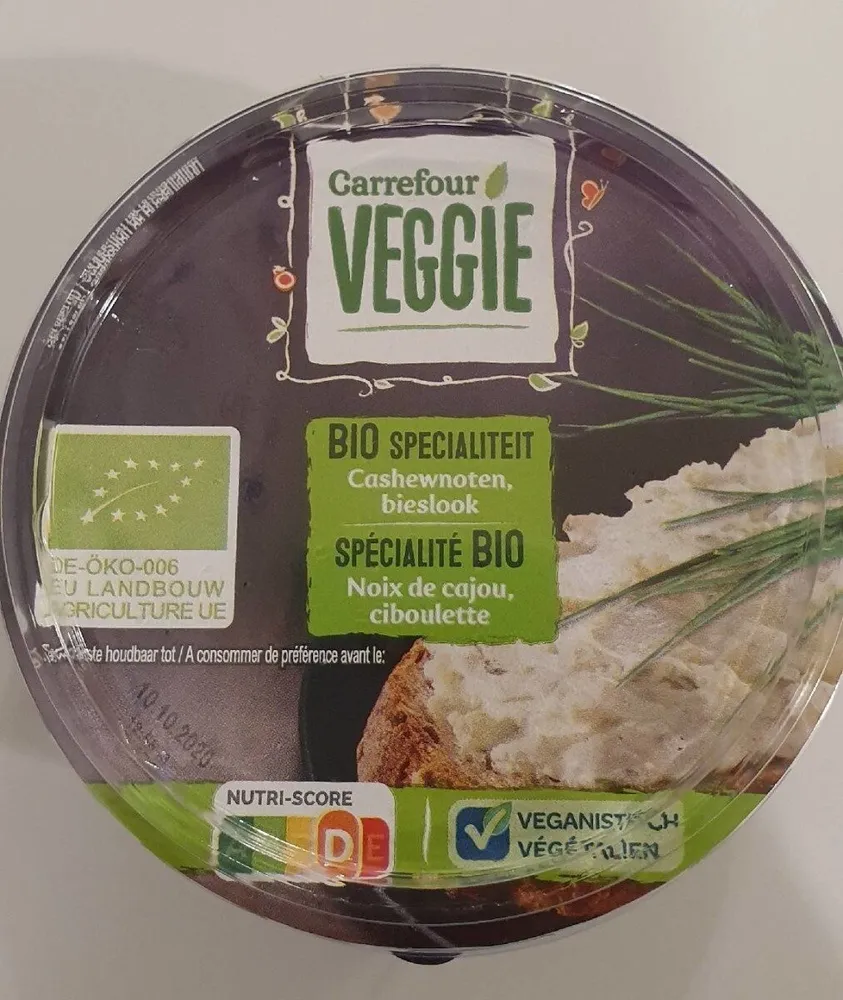 Bio specialiteit Cashewnoten, bieslook