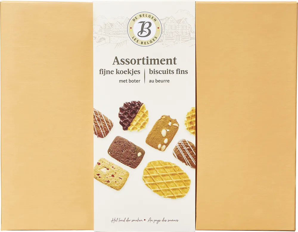 Assortiment biscuits fins au beurre