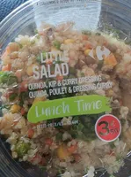 Little salad quinoa, poulet et curry