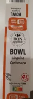 Carrefour Bon Appétit! Bowl Linguine Carbonara