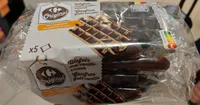 Gaufres Goût Vanille avec Fantaisie Cacao