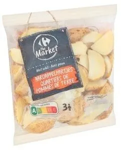 Carrefour The Market Quartiers de Pommes de Terre avec Peau