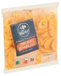 Carrefour The Market Pommes de Terre Rondelles Épicées