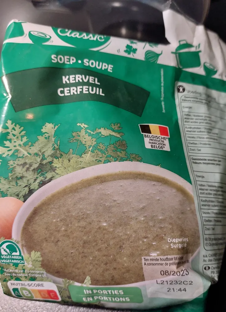 Carrefour Classic' Soupe Cerfeuil