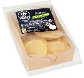 Carrefour The Market Grandi Tondi Saumon Fumé & Ricotta