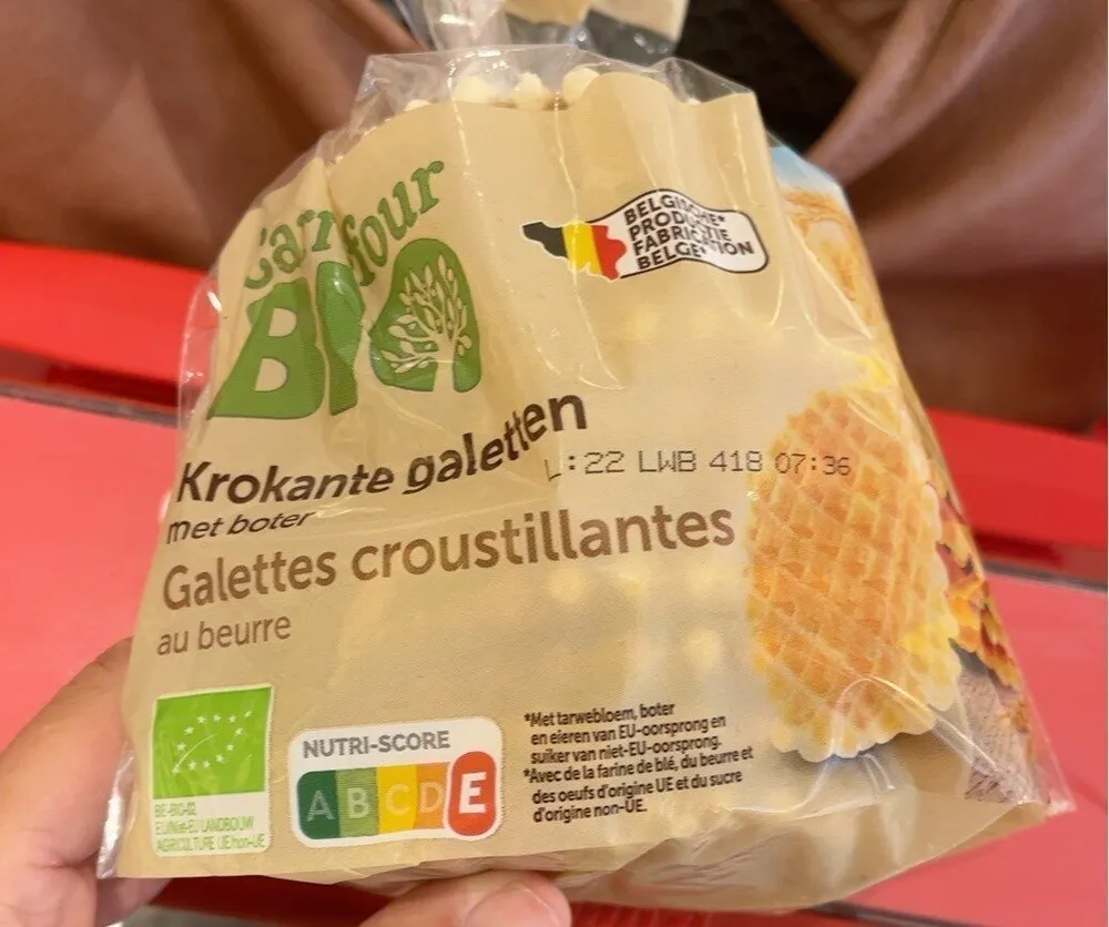 Galettes croustillantes