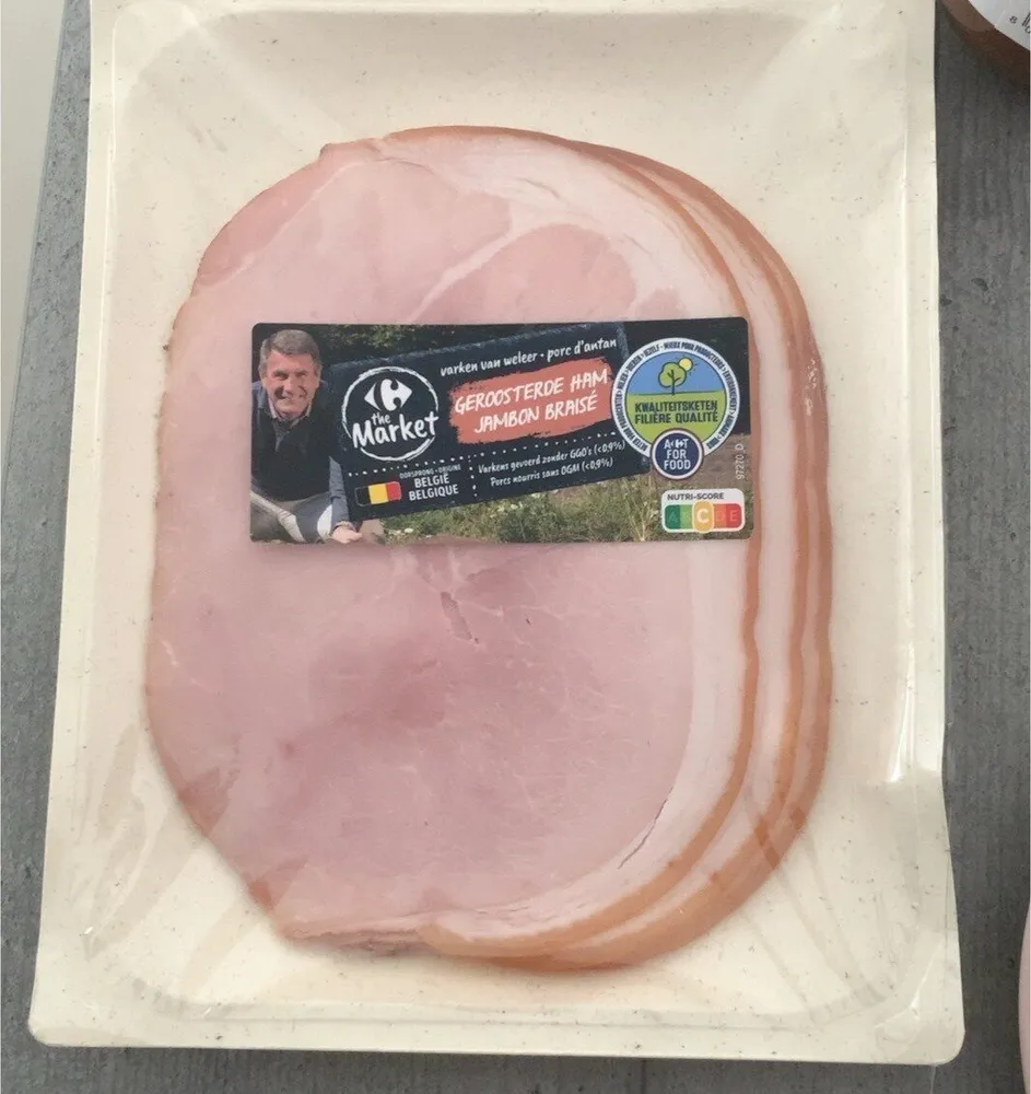 Filière Qualité Carrefour Jambon Braisé Porc d'Antan 4 tranches