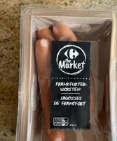 Carrefour The Market Saucisses de Francfort