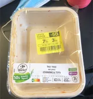 Pad thai avec edamame & tofu