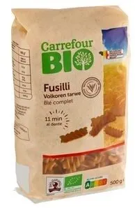 Carrefour Bio Fusilli Blé Complet