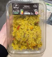 Taboule avec curry