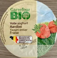 Carrefour Bio Yaourt Entier Fraise