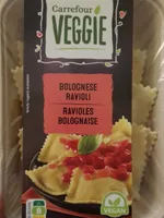 Ravioles bolognaise veggie