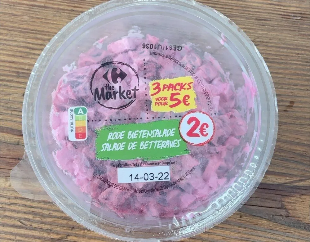 Rode bietensalade