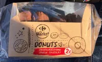 Carrefour Choco Donuts 4pcs