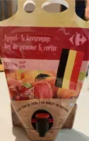 Jus de pomme et cerise