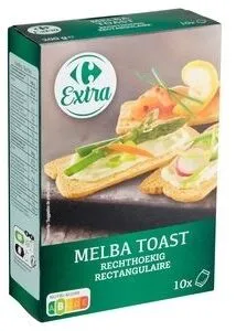 Carrefour Extra Melba Toast Rectangulaire 10 Sachets