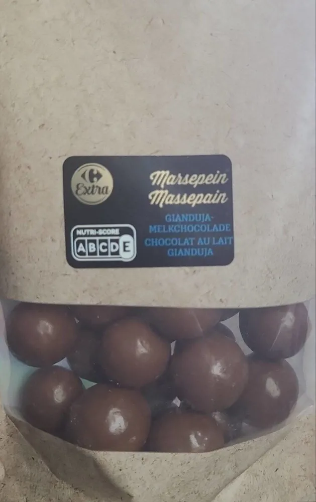 Massepain chocolat au lait gianduja