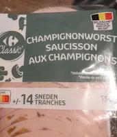 Saucisson champignons