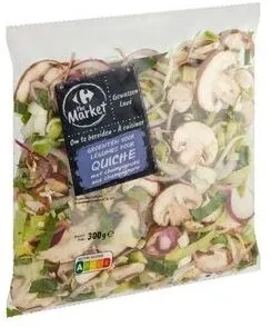 Carrefour The Market Légumes pour Quiche aux Champignons