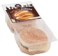 Carrefour Classic' Chicken Burger avec Gouda 2 Pièces