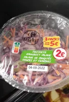Salade de crudités douces et fraîches