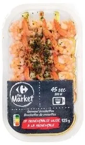 Carrefour The Market Brochettes de Crevettes à la Provençale