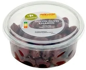 Carrefour Sensation Olives Kalamon Dénoyautées