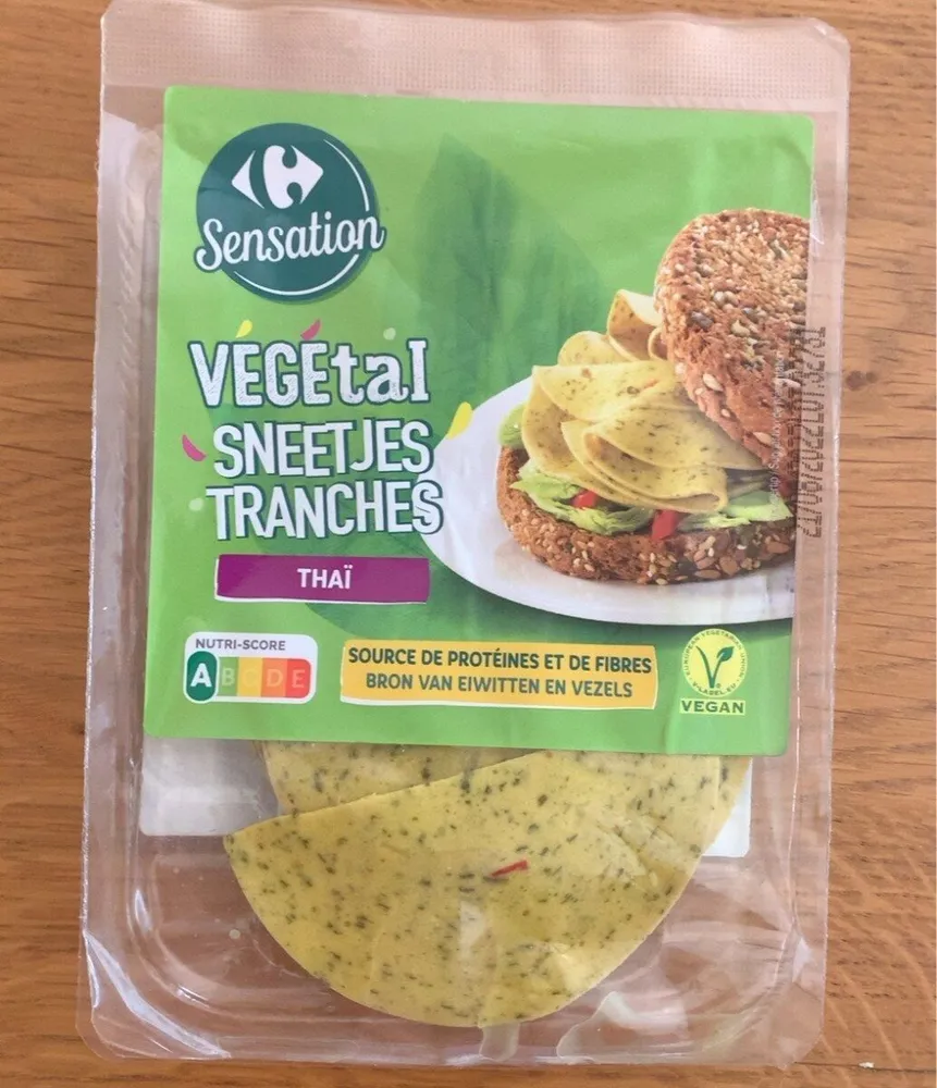 Vegetal tranches Thaï