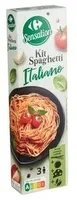 Carrefour Sensation Kit Spaghetti Italiano