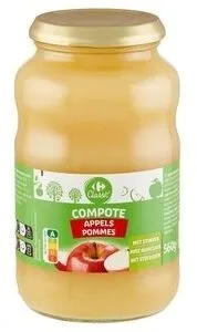Carrefour Classic' Compote Pommes avec Morceaux