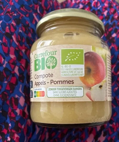 Carrefour Bio Compote Pommes