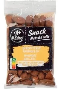 Carrefour Amandes Grillées sans sel ajouté