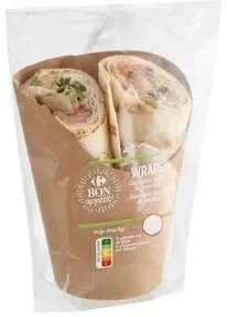Carrefour Bon Appétit! Wraps Saumon Fumé & Avocat