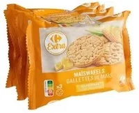 Carrefour Extra Gallettes de Maïs Goût Fromage