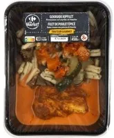 CAR Poulet romesco, courgettes, potiron et casarecci