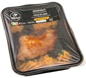 Carrefour The Market Cuisse de Lapin Sauce Bière & Stoemp Carotte
