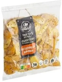 Carrefour The Market Quartiers de Pommes de Terre Romarin