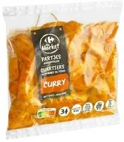 Carrefour The Market Quartiers de Pommes de Terre Curry avec Peau