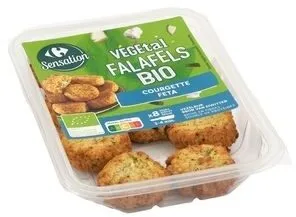 Carrefour Sensation Végétal Falafels Bio Courgette Feta 8 Pièces
