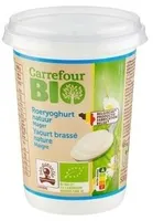Carrefour Bio Yaourt Brassé Nature Maigre