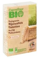 Carrefour Bio Galettes de Riz Multicéréales