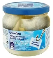 Carrefour Hareng Rollmops au Vinaigre 2-4 Pièces