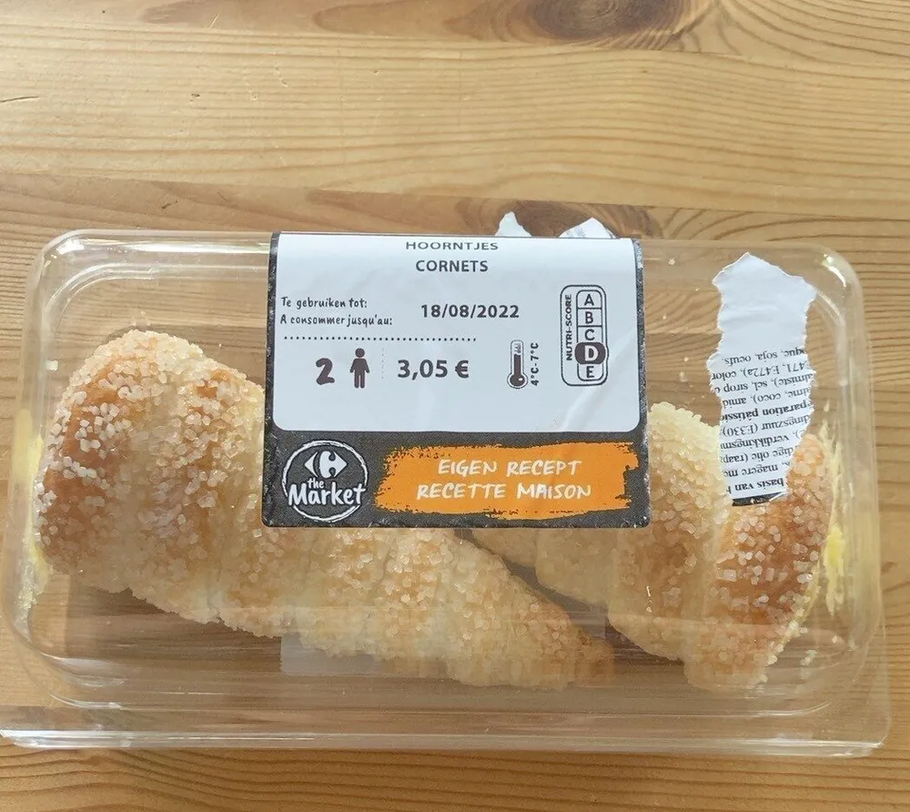 Carrefour Cornets 2 PCS
