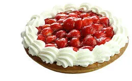 Carrefour Tarte aux Fraises avec Chantilly 22 cm 6 Personnes